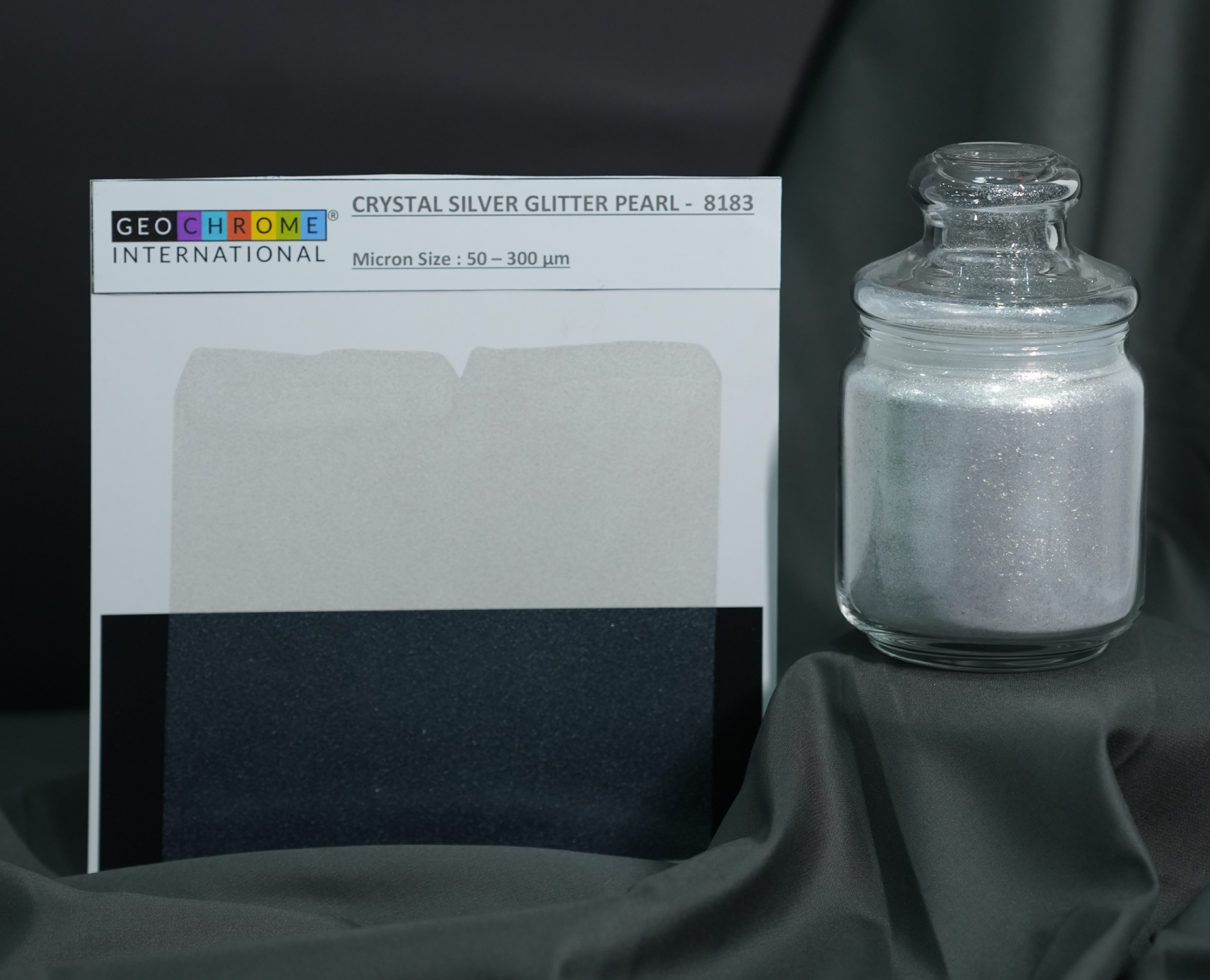 Crystal Silver Glitter
